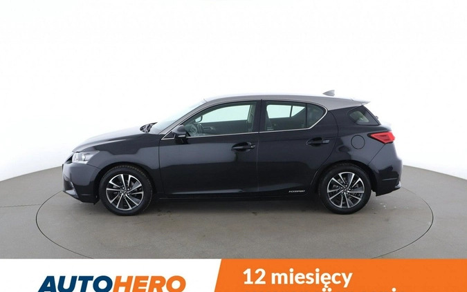 Lexus CT cena 79600 przebieg: 104795, rok produkcji 2018 z Kalisz Pomorski małe 379